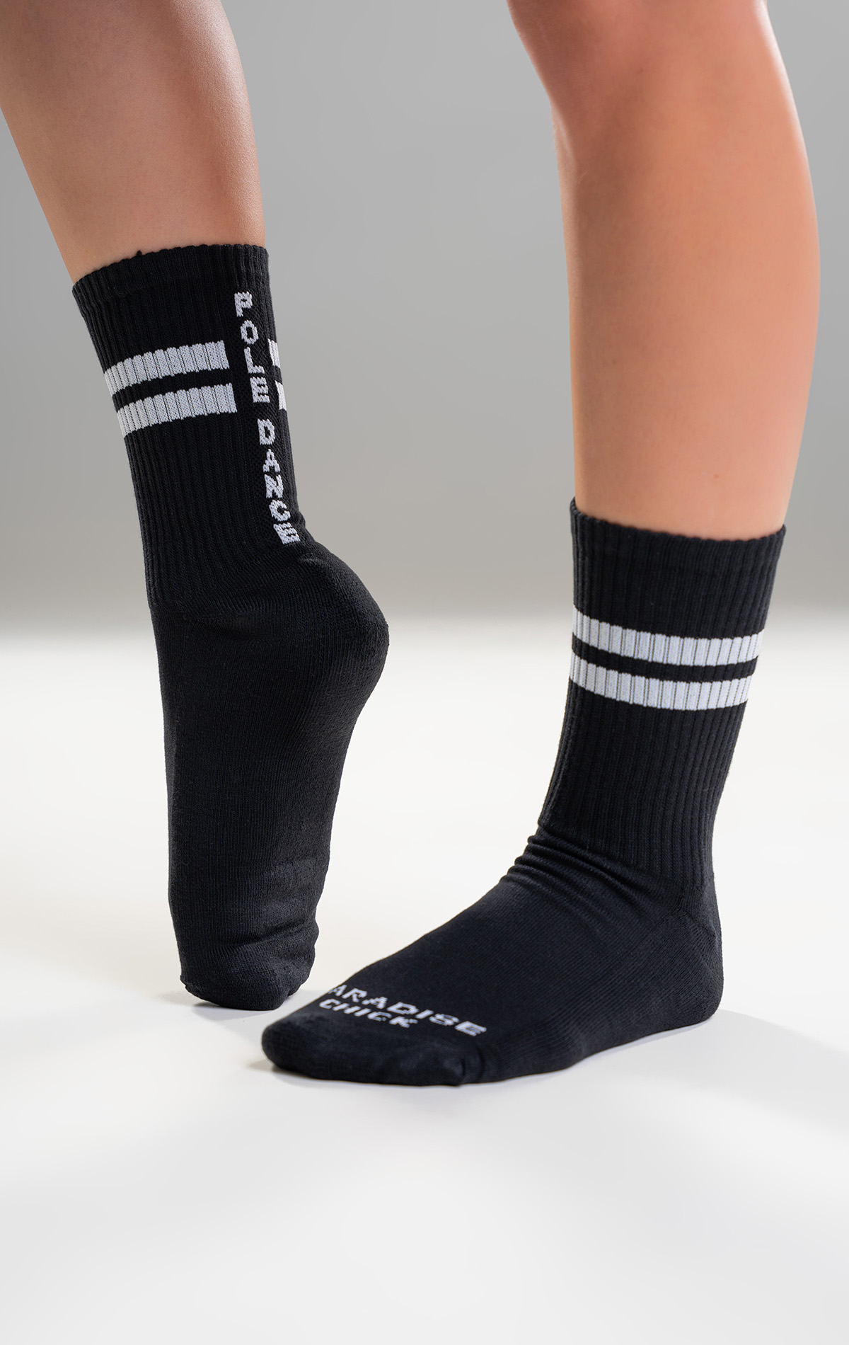 b2 SUPREME POLE DANCE SOCKS BLACK - Image 1