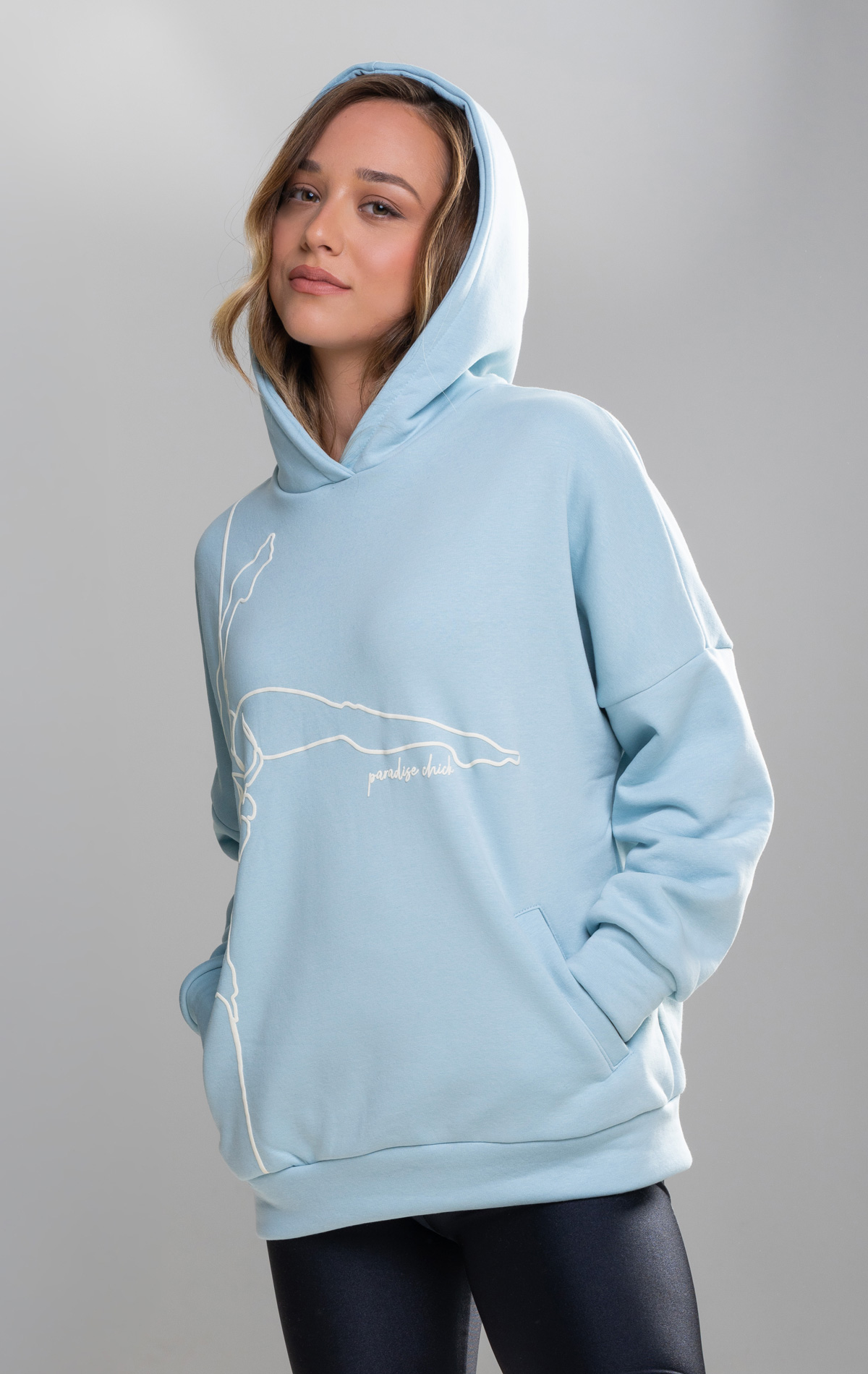 iakovos-05409e SUPREME POLEDANCER HOODIE CIEL - Image 1